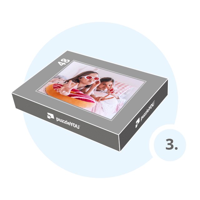 Étape 3 : Choisir une boîte cadeau pour votre puzzle personnalisé