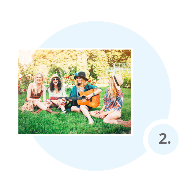 Number of pieces and layout