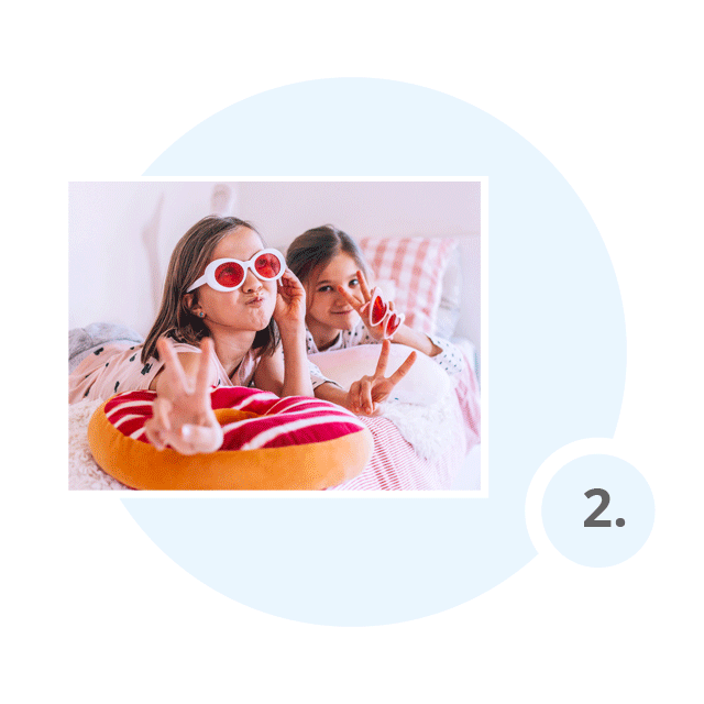 Number of pieces and layout