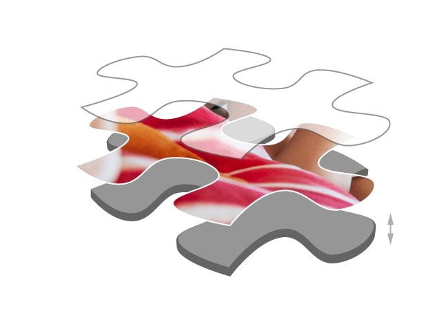 puzzle piece thickness