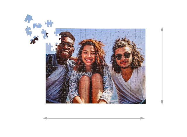 Dimensions du puzzle monté