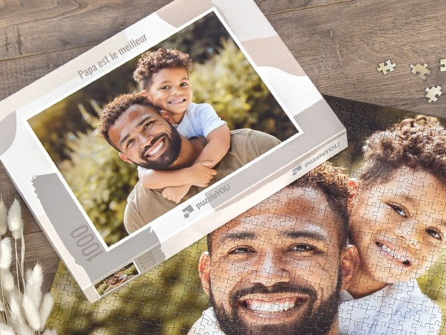 un puzzle pour papa