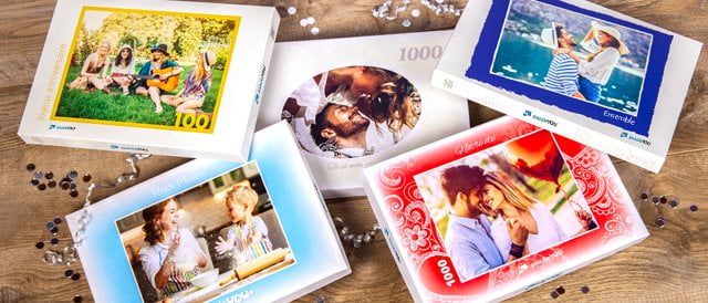 La boîte adaptée à votre puzzle photo