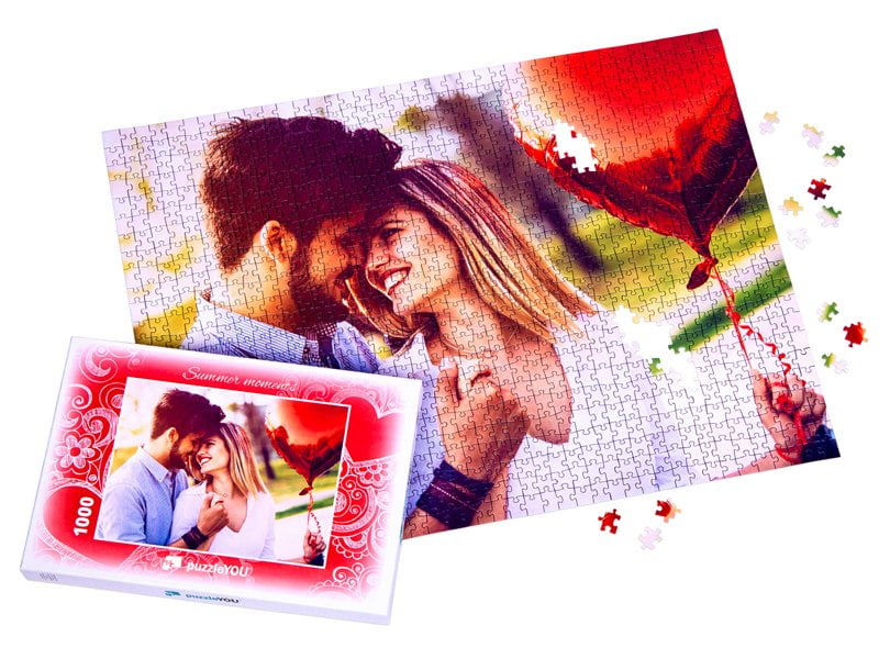 Puzzle box for your photo puzzle with 1000 pieces