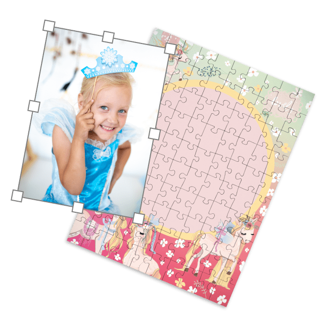 unicorn and you with a crown